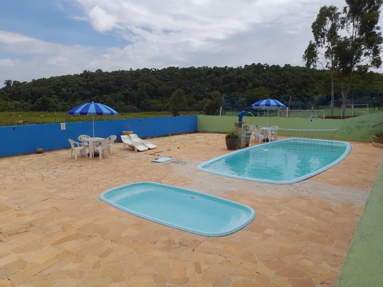 Hotel Fazenda Recanto Do Monte Alegre Piraju Exteriör bild