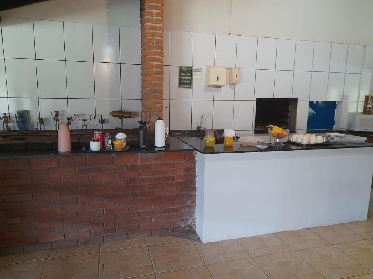 Hotel Fazenda Recanto Do Monte Alegre Piraju Exteriör bild