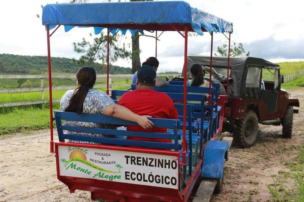 Hotel Fazenda Recanto Do Monte Alegre Piraju Exteriör bild